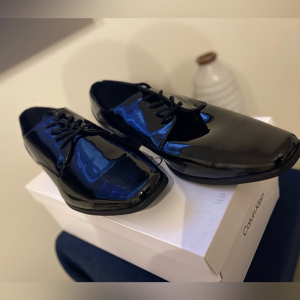 Brand new calvin Klein tuxedo shoes